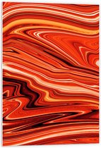 WallClassics - Panneau de mousse PVC - Différentes teintes de Peinture orange - Photo 60 x 90 cm sur panneau de mousse PVC (avec système de suspension)