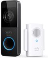 Eufy C210 1080P Draadloze Video Deurbel Inclusief Chime - Accu - Zwart