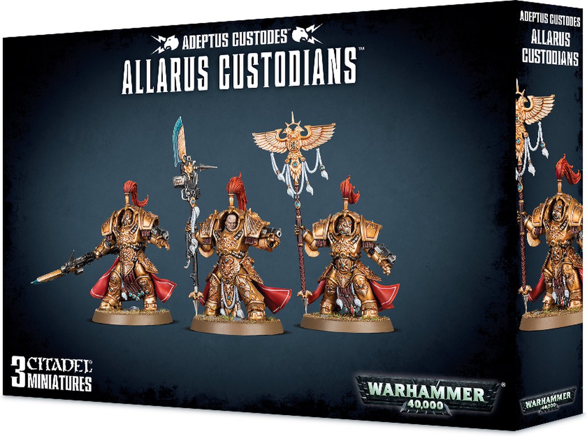 Warhammer 40,000 Imperium Adeptus Custodes: Allarus Custodians | bol.com