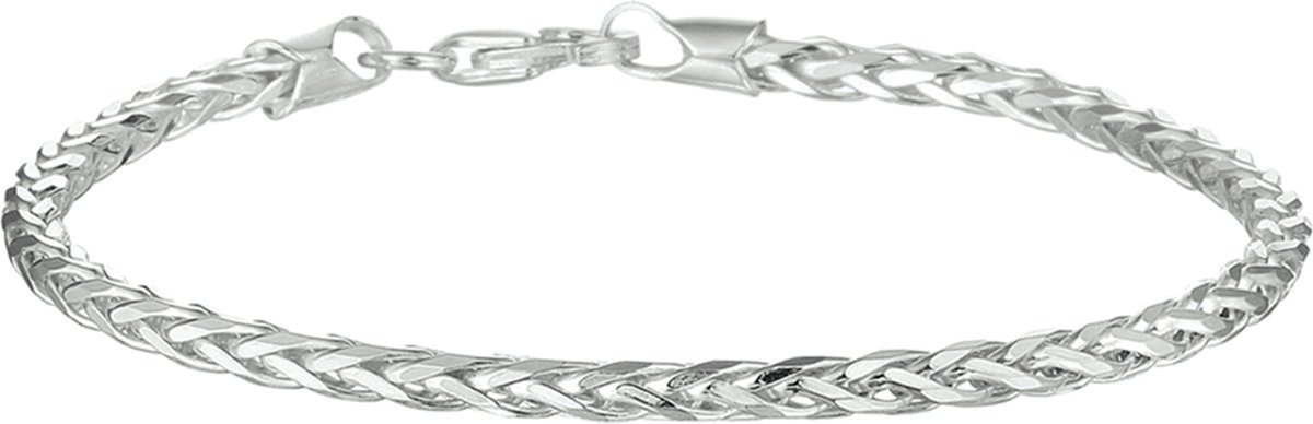 The Jewelry Collection Armband Vossestaart 3,0 mm - Zilver