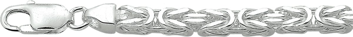 Zilveren Armband konings 6 mm 22 cm 1016833 22 cm