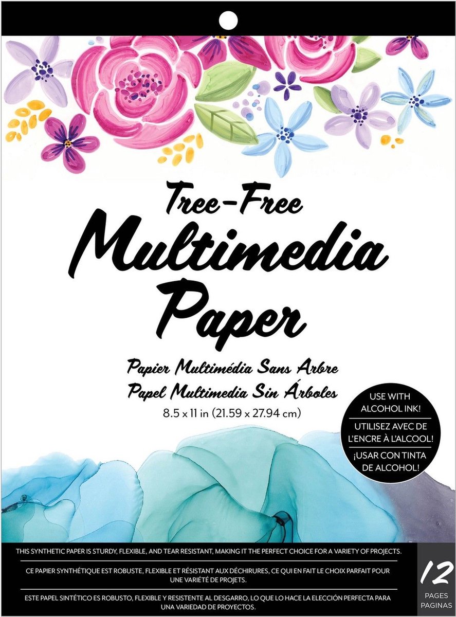 American Crafts Tree-free multimedia papier 27,94x21,59cm