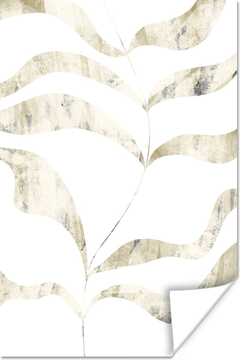 Poster Bladeren - Pastel - Design - 40x60 cm
