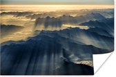 Poster Himalaya zonsopkomst - 180x120 cm XXL
