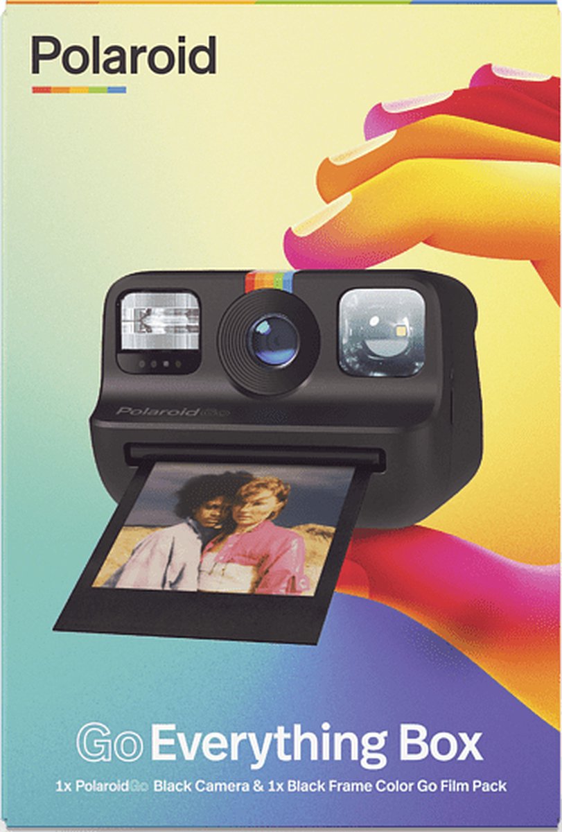 Polaroid Go Everything Black | Instant camera inclusief 16 films