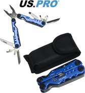 Multitool / Couteau de poche en acier inoxydable avec 12 fonctions