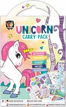 Unicorn - knutsel set - carry pack - grafix - teken kleur plak en doe set