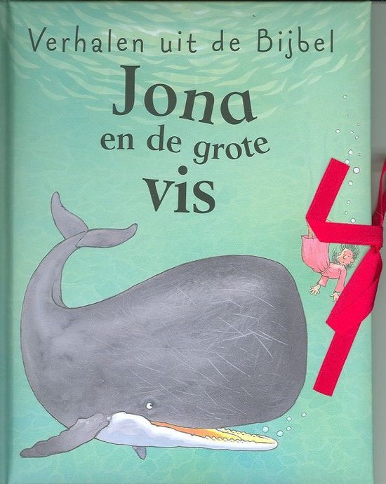 Cover van het boek 'Verhalen uit bijbel Jona en de gr. vis'