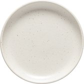 Costa Nova - vaisselle - assiette à pain - crème Pacifica - faïence - lot de 8 - rond 16 cm