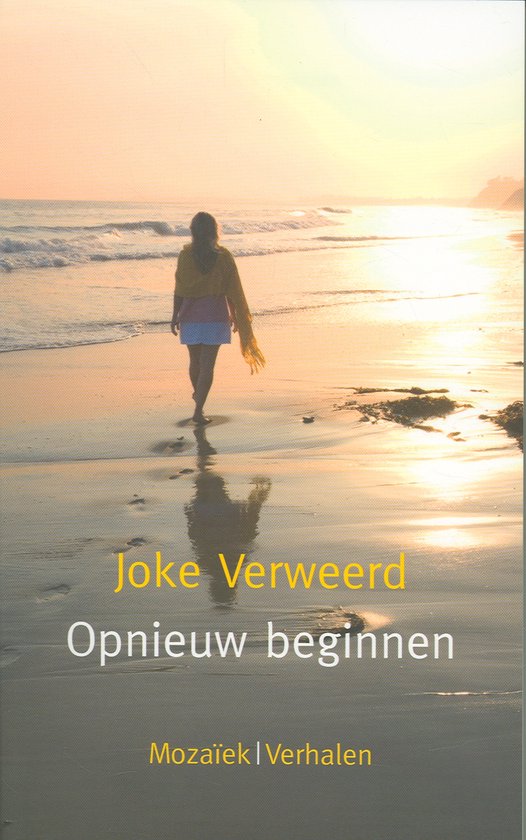 Cover van het boek 'Opnieuw beginnen' van Joke Verweerd