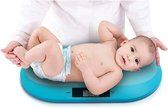 Baby Weegschaal - Digitaal - Multifunctioneel - Babyweegschaal - Inclusief batterijen – Personenweegschaal - Dierenweegschaal - Blauw