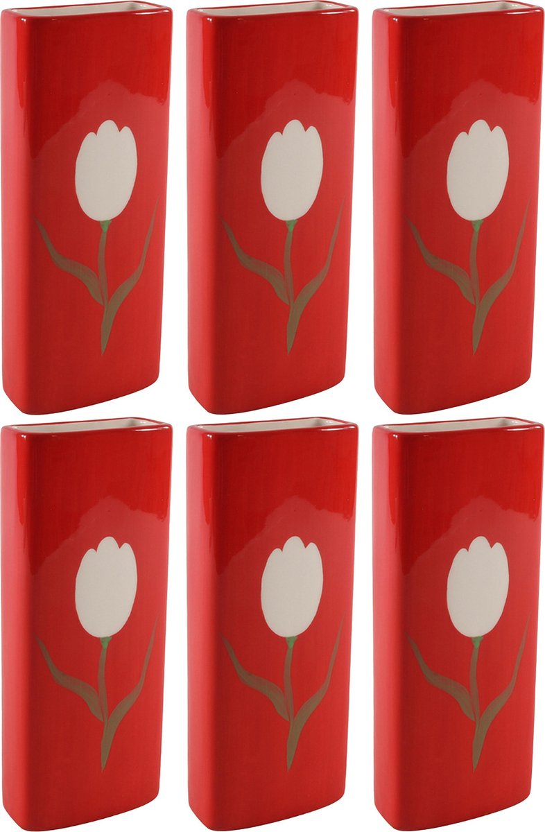 Svenska Living Radiatorbak luchtbevochtiger/waterverdamper - 6 st - 20 x 8 cm - porselein