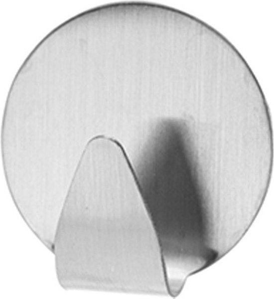 Excellent houseware Zelfklevende rvs haakjes