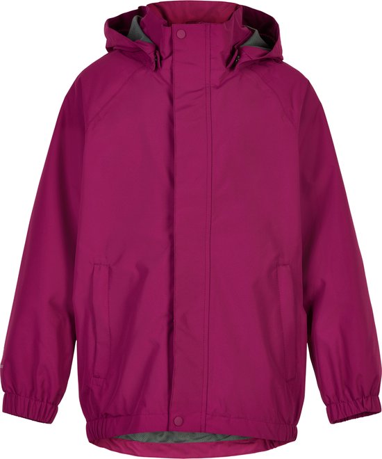 Color Kids - Shell jas voor kids - Gerecycled - Festival Fuchsia - maat