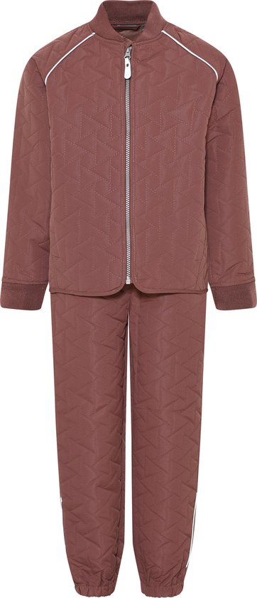 woolcano 100% Merino Wol Thermo Ondergoed voor Kinderen, Thermo Sets Kinderen, Thermo Top Thermo Onderbroek voor Skiën Skaten Sneeuw, 5-6