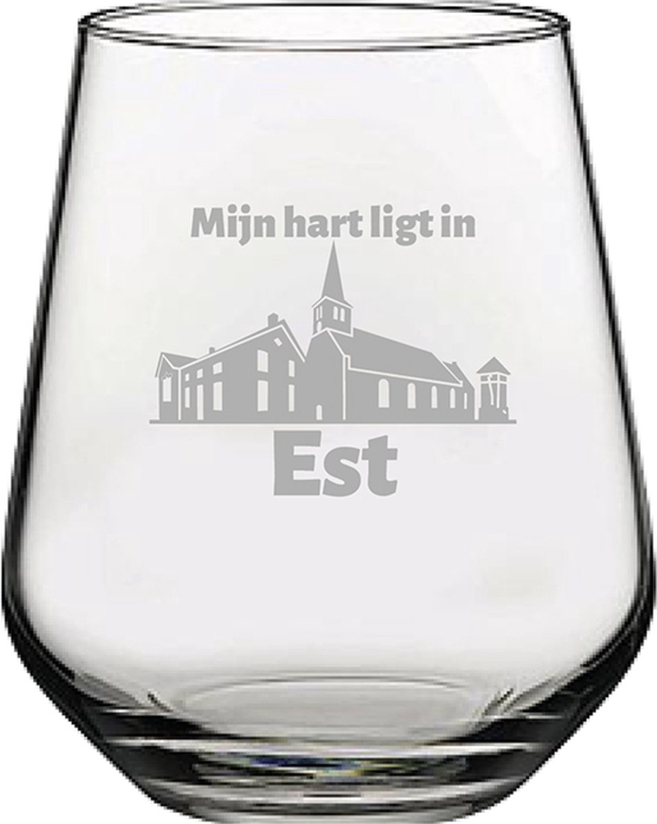 Gegraveerde Drinkglas 42,5cl Breda