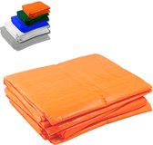 Bâche orange 8x10m 75gr / m² (3pcs.)