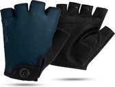Rogelli Core Fietshandschoenen Dames - Zomer Wielrenhandschoenen - Korte Vinger - Donkerblauw -Maat L