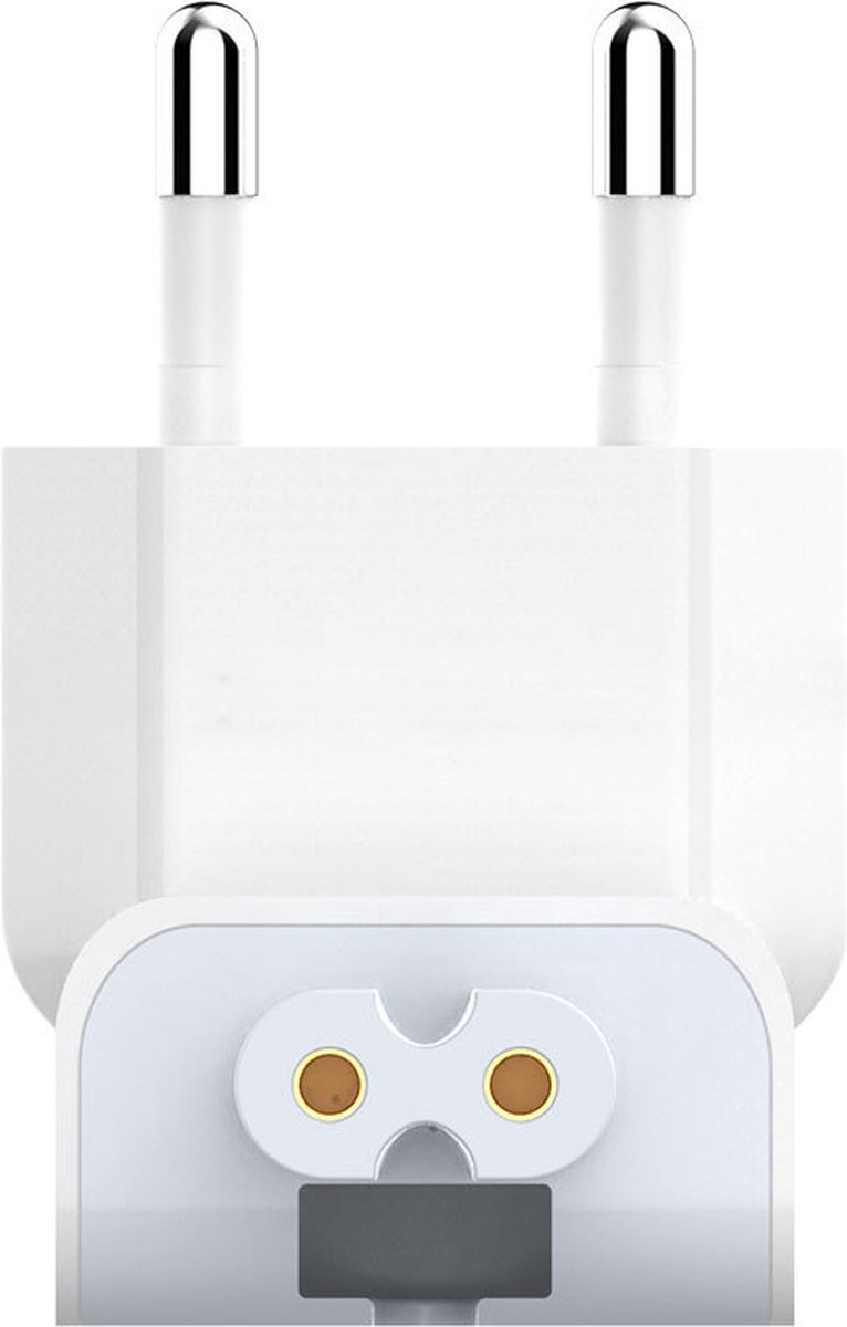 Macbook adapter EU stekker losse duckhead vervangbare plug voor Apple Macbook en iPad oplader - Afbeelding 3