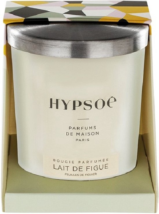 Geurkaars Lait de Figue van het Franse merk Hypsoé - 200 gram