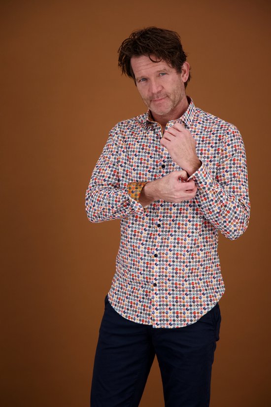 A Fish named Fred Homme Chemise Lunettes de ski Wit Taille S bol