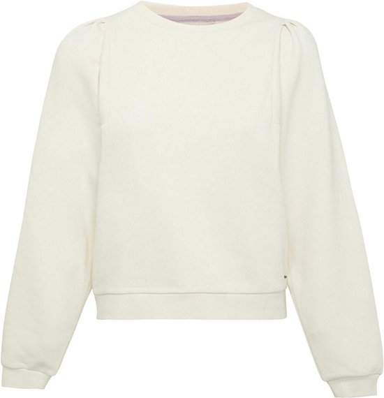 Mexx Oversized Fit Puff Sleeve Sweater - Off White - Femme - Sweat - Taille S - Pull - Pull