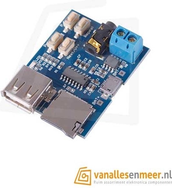 Dfplayer Mini MP3 3W Versterker Seriële Poort Controle MP3 Voice MP3 Speler Module Ondersteuning Tf-kaart 44 Dfplayer Mini MP3 3W Versterker Seriële Poort Controle MP3 Voice MP3 Speler Module Ondersteuning Tf-kaart 44