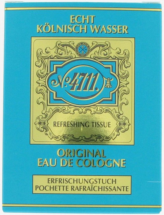 4711 Original Refreshing Eau de Cologne Tissue - 10 stuk