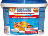 BSI - Eur-O-Tabs Langwerkend chloor - Zwembad - Spa - Chloortabletten van 200 g - Voor zwembaden en spa's - 5 kg
