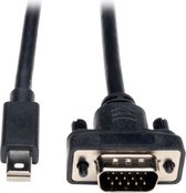 Tripp-Lite P586-010-VGA-V2 Mini DisplayPort 1.2 to VGA Active Adapter Cable, Mini DP to HD15 (M/M), 1920x1200/1080p, 10 ft. TrippLite