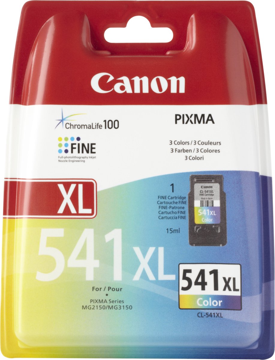 Canon CL-541XL - Inktcartridge / Kleur / Hoge Capaciteit