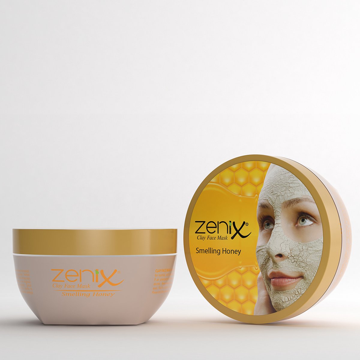 Zenix Clay Mask Honey Smelling - Klei Masker - Gezichtsmasker