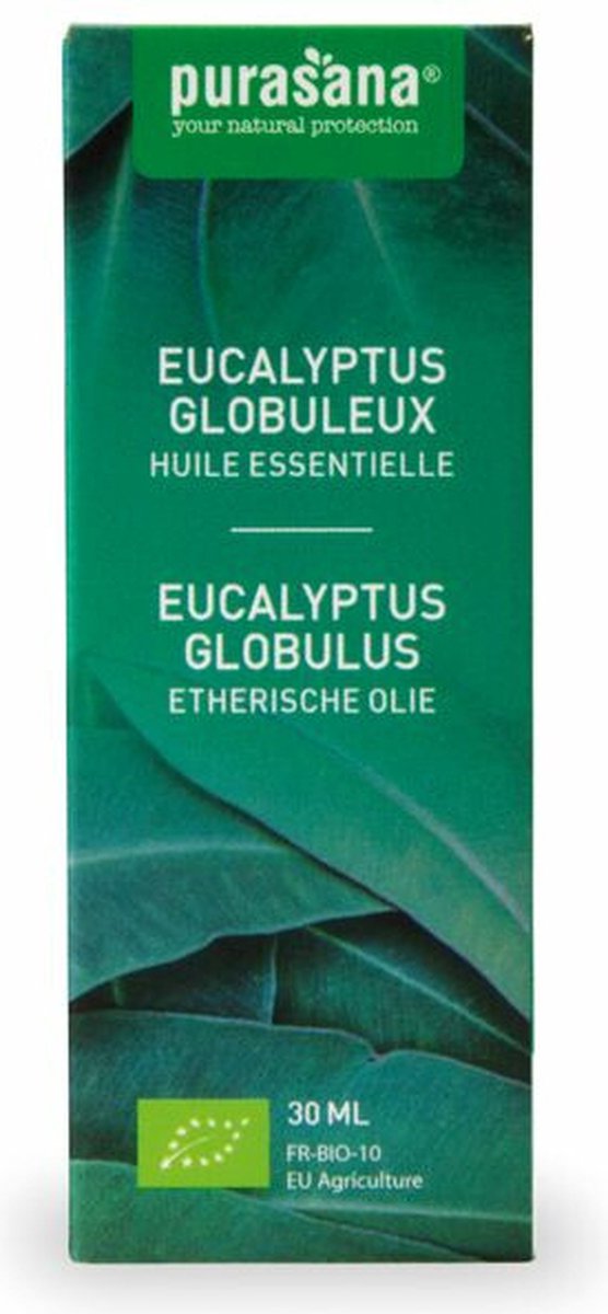 Goedkoopste Purasana Etherische Olie Eucalyptus Globulus Bio 30 ml
