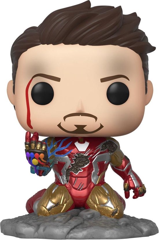 Pop Avengers Endgame I Am Iron Man Glow in the Dark Vinyl Figure