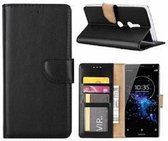 Sony Xperia XZ2 Hoesje Met Pasjeshouder Bookcase Zwart