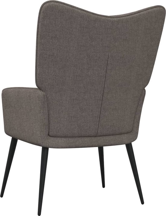 Elektrische relaxfauteuil GLORIE massagefunctie Kunstleer Taupe