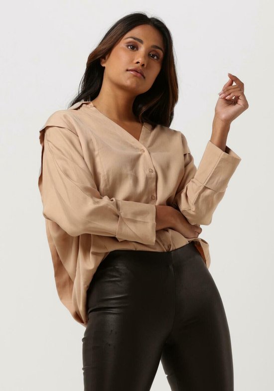 Blouses & Tuniques Simple Leona Wv-lyocel-22-3 - Beige