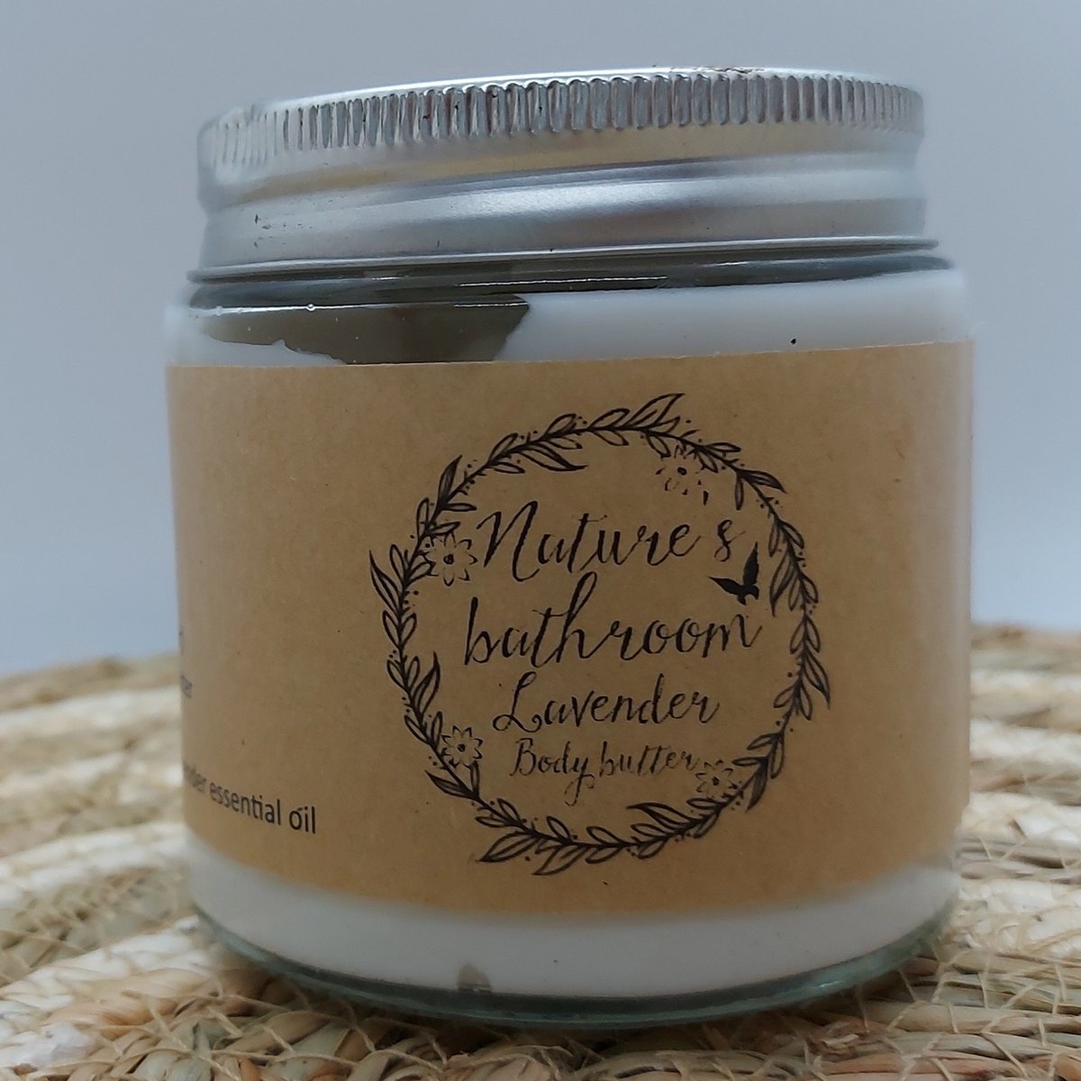 Goedkoopste Nature's bathroom - Body butter - Lavendel - Natuurlijk - Plastic vrij - Duurzaam