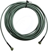 FCX Coax kabel 2 x F-Connector 7 meter Grijs - Flexibel