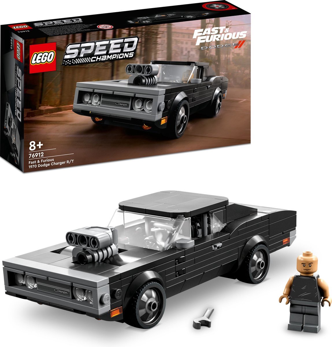 LEGO auto Dodge Charger R/T Fast & Furious speed champions