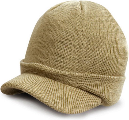 Result Headwear 'Esco Army Knitted Hat' Khaki