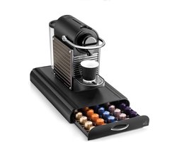 Luxe capsule houder met lade - opbergelement - tbv Nespresso cuphouder- machine standaard - 50 cups