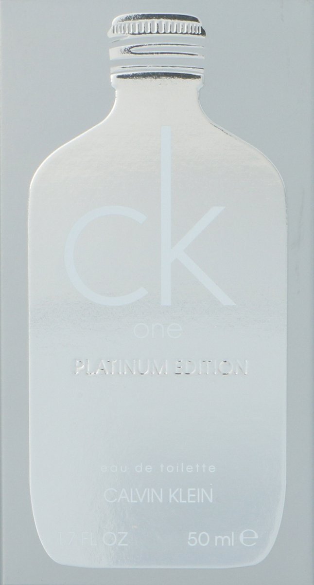 Calvin Klein Ck1 Platinum 50ml Eau de toilette bol