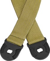 Fender Quick grip locking-end strap tweed 2 - Gitaarband met straplock - zwart