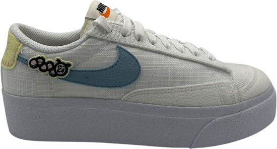 W Nike - Sneakers - Unisex - Wit - Blauw