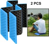 2 PCS Portable Folding Mobile Cellular Massage Cushion Outdoors Damp Proof Picnic Seat Mats EVA Pad