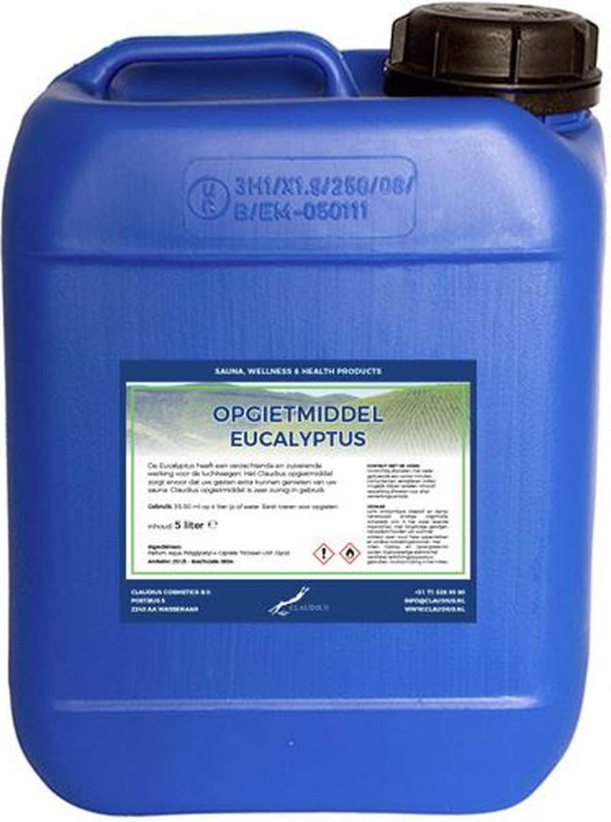 Goedkoopste Sauna opgietmiddel Eucalyptus 5L