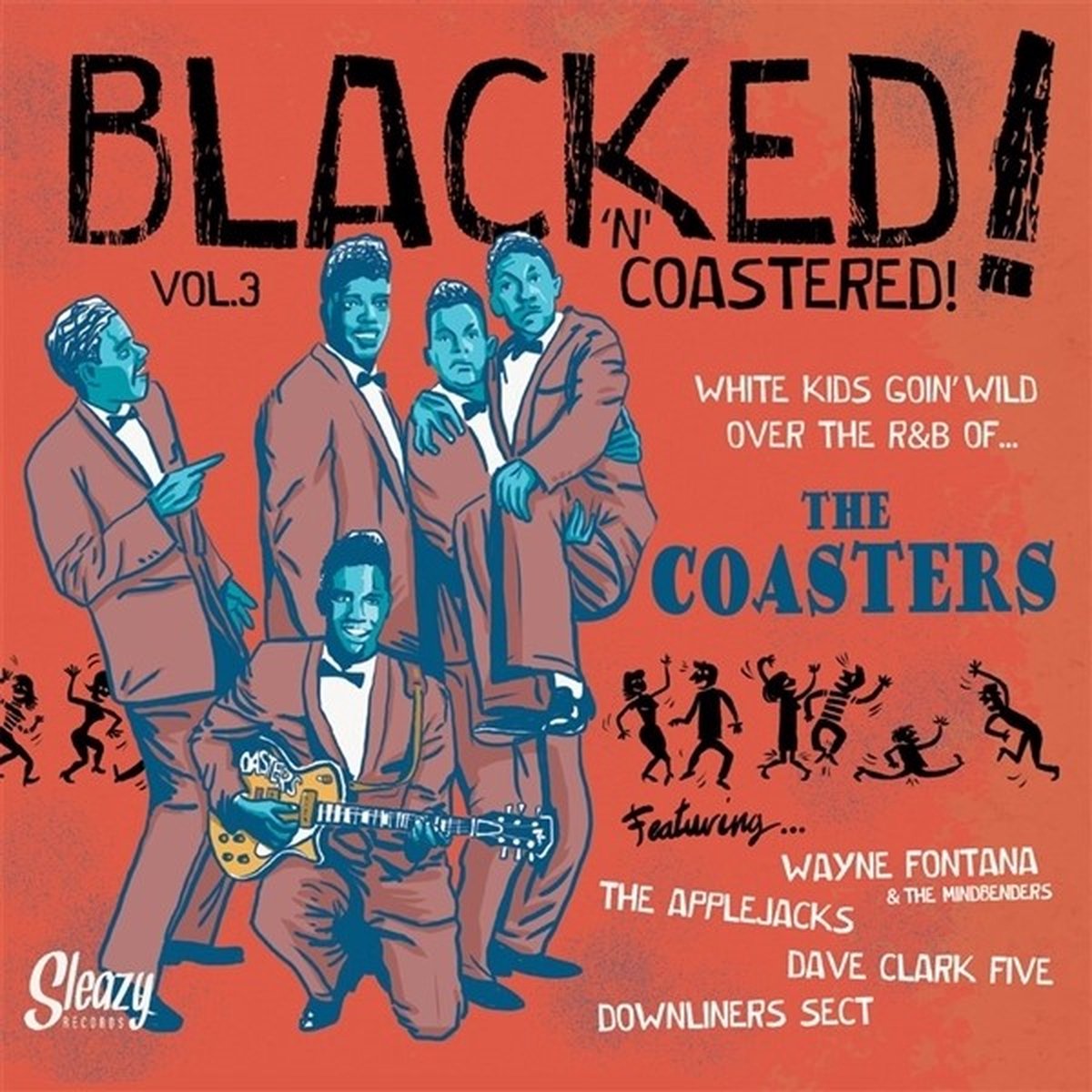 Various Artists - Blacked! 'N' Coasted!: Blacked! Vol. 3 (7" Single)