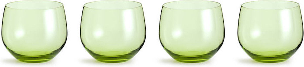 Spectra Tumbler Drinkglazen, Groen, 35cl, 4-stuks