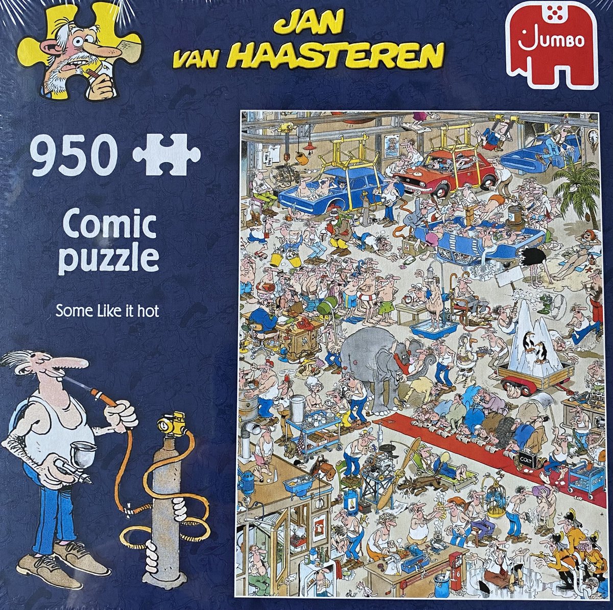 Jan van Haasteren Jumbo Some like it hot puzzel 950 stukjes Comic puzzle